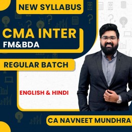 CA Navneet Mundhra Financial Management & Business Data Analyst (FMBDA) 