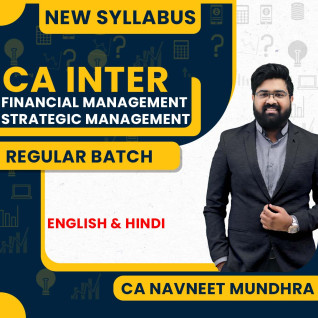 CA Navneet Mundra FM & SM Regular Online Classes For CA Inter: Google Drive Classes