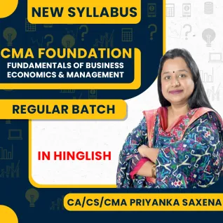 CA/CS/CMA Priyanka Saxena Fundamentals of business economics Regular Online classes For CMA Foundation : Google Drive / Pen Drive Classes CA/CS/CMA Priyanka Saxena Fundamentals of business economics Regular Online classes For CMA Foundation : Google Drive / Pen Drive Classes