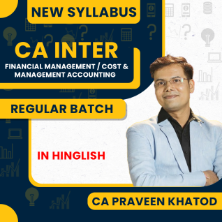 CA Praveen Khatod Cost And Management Accounting And FM Combo Regular Online Classes For CA Inter : Google Drive / Pen Drive Classes  CA Praveen Khatod Cost And Management Accounting And FM Combo Regular Online Classes For CA Inter : Google Drive / Pen Drive Classes