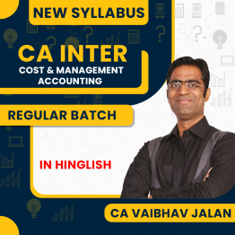 Cost & Management Accounting by CA Vaibhav Jalan
