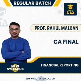 CA Final Financial Reporting Regular Course By Prof. Rahul Malkan: Google Drive.