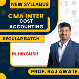 Prof. Raj Awate CMA Inter Cost Accounting 