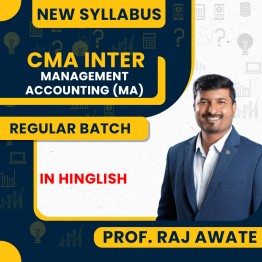Prof. Raj Awate CMA Inter Management Accounting 