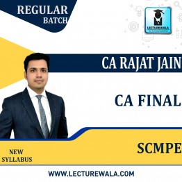 CA Final SCMPE Regular Course By CA Rajat Jain : Online Classes