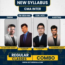 Ranjan Periwal Classes CAA, FMBDA,MA & OM-SM Group 2 COMBO Regular Batch For CMA Inter With CA Bishnu Kedia Ranjan Periwal Classes CAA, FMBDA,MA & OM-SM Group 2 COMBO Regular Batch For CMA Inter With CA Bishnu Kedia