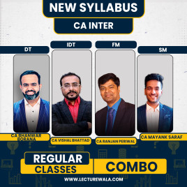 Ranjan Periwal Classes FMSM &amp; Taxation Combo Regular Batch For CA Inter 
