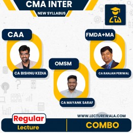 Ranjan Periwal Classes CAA, FMDA,MA & OM-SM Group 2 COMBO Regular Batch For CMA Inter : Google Drive / Pen Drive Classes
