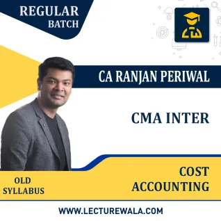 CMA Inter Cost Accounting Regular Course by CA Ranjan Periwal : Pen Drive / Online Classes CMA Inter Cost Accounting Regular Course by CA Ranjan Periwal : Pen Drive / Online Classes