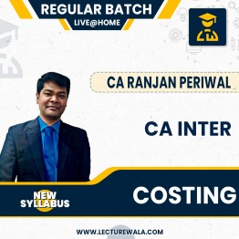 01CA Inter Cost New Syllabus Regular Course  by CA Ranjan Periwal : Online Classes