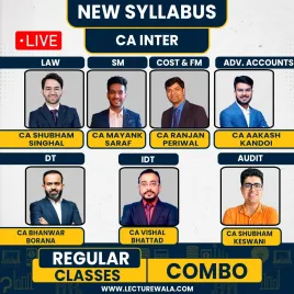 CA Inter Both Group Combo Regular Batch with CA Aakash Kandoi  CA Inter Both Group Combo Regular Batch with CA Aakash Kandoi