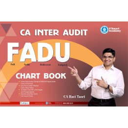 CA Inter Audit Chart Book (PRE-BOOKING): Study Material By CA Ravi Taori (For MAY 2022)