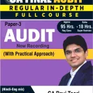 CA Final Audit New Recorded New Syllabus Regular Course : Video Lecture + Study Material By CA Ravi Taori (For May/Nov.2022)