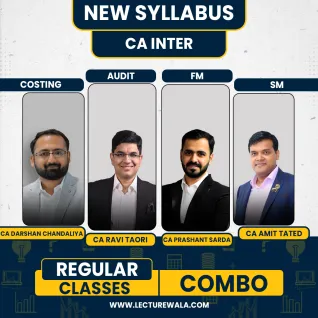 CA Inter New Syllabus Group - 2 All subjects Combo Regular Classes By Darshan Chandaliya, CA Ravi Taori, CA Prashant Sarda. CA Amit Tated : Pen Drive / Live Online Classes CA Inter New Syllabus Group - 2 All subjects Combo Regular Classes By Darshan Chandaliya, CA Ravi Taori, CA Prashant Sarda. CA Amit Tated : Pen Drive / Live Online Classes