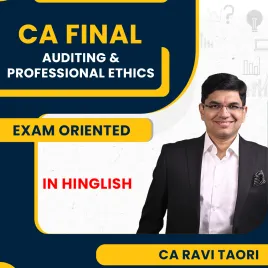 CA Ravi Taori Auditing Exam Oriented Online Classes For CA Final CA Ravi Taori Auditing Exam Oriented Online Classes For CA Final
