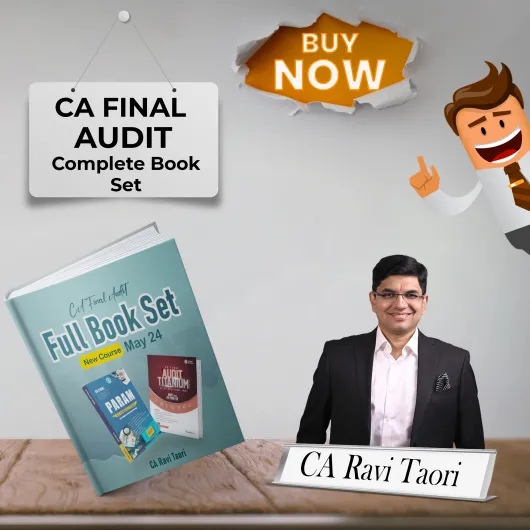 CA Final new Syllabus Audit Complete Book Set By CA Ravi Taori : Online Study Material