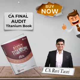 CA Final Audit Titanium Concept book By Ravi Taori CA Final Audit Titanium Concept book By Ravi Taori