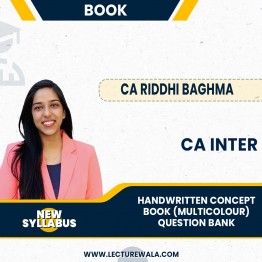  CA Inter IDT Handwritten Notes & Question Bank Combo By CA Riddhi Baghmar