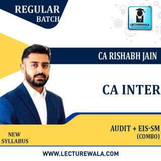 CA Inter Combo (AUDIT + EIS - SM) New Syllabus Regular Course By CA Rishabh Jain: Pendrive / Google Drive. CA Inter Combo (AUDIT + EIS - SM) New Syllabus Regular Course By CA Rishabh Jain: Pendrive / Google Drive.