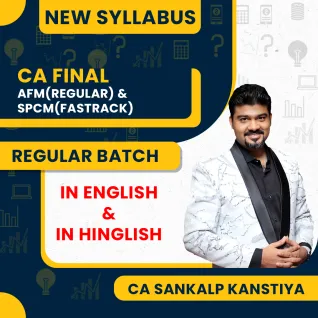 CA Final SCPM Fastrack Batch & AFM Regular Batch New Recording Kanstiya : Online Classes CA Final SCPM Fastrack Batch & AFM Regular Batch New Recording Kanstiya : Online Classes
