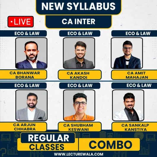 CA Inter Both Group Combo (Without SM) Regular Live Batch By BB Virtual