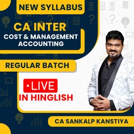 Costing By CA Sankalp Kanstiya