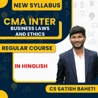CS Satish Baheti Law Regular Batch For CMA INTER