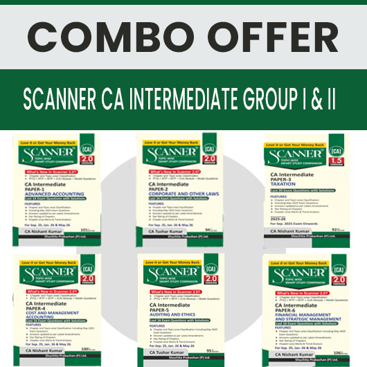 CA Inter All Subject Combo Book Complete Package Book :Study Material