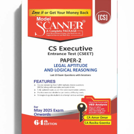 CS Executive Paper -2 Leagal Aptitude And Logical Reasoning Complete Pacakage :- Book