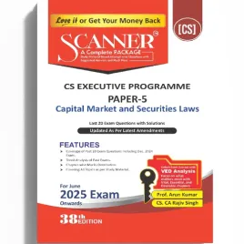 CS Executive Capital Market And Securities Laws Paper - 5 Complete Package Study Material :Book CS Executive Capital Market And Securities Laws Paper - 5 Complete Package Study Material :Book