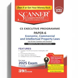 CS Executive Economic, Commercial and Intellectual Property Laws Paper - 6 Complete Package Study Material :Book  CS Executive Economic, Commercial and Intellectual Property Laws Paper - 6 Complete Package Study Material :Book