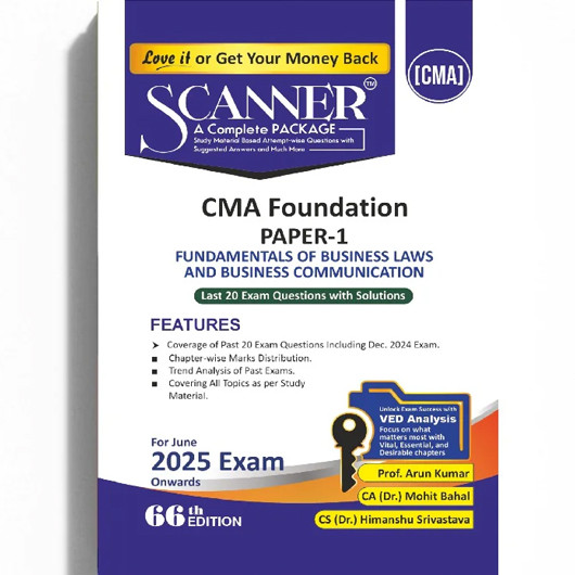 CMA Foundation Fundamentals Of Business Laws And Buiness Communication Paper - 1 Complete Package Book : Study Material  CMA Foundation Fundamentals Of Business Laws And Buiness Communication Paper - 1 Complete Package Book : Study Material