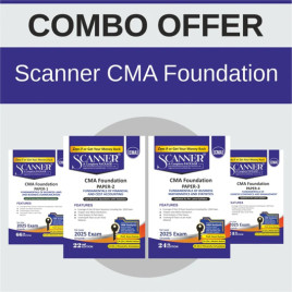 CMA Foundation All Subject Combo Complete Package Book : Study Material