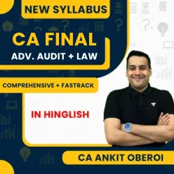 CA Final Auditing Comprehensive Batch + Law Exam Oriented Batch By CA Ankit Oberoi