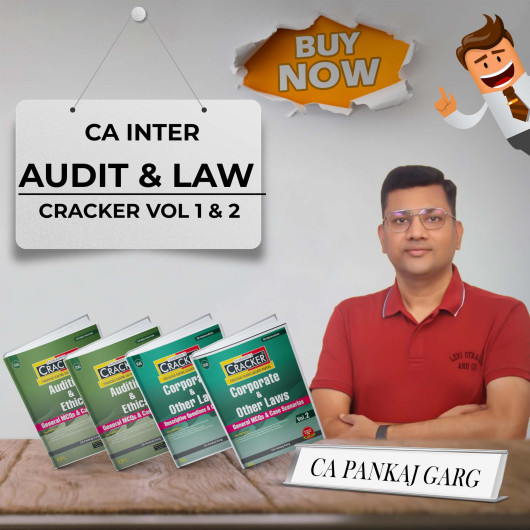 CA Pankaj Garg Corporate & Other Laws & Auditing Cracker Book For CA Inter: Study Material