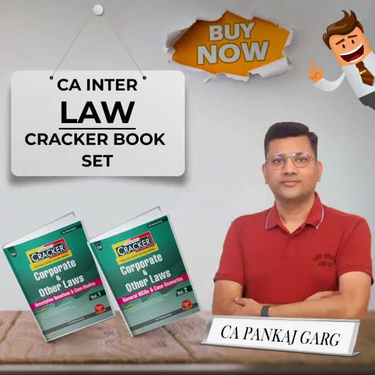 CA Pankaj Garg Corporate & Other Laws Cracker Book For CA Inter: Study Material CA Pankaj Garg Corporate & Other Laws Cracker Book For CA Inter: Study Material