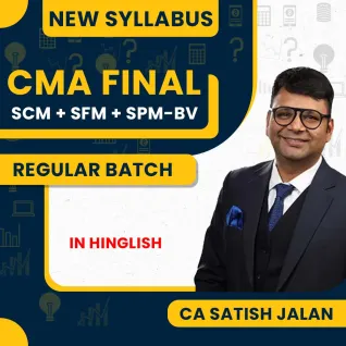 CA Satish Jalan SCM + SFM + SPM-BV Regular Classes For CMA Final Classes. CA Satish Jalan SCM + SFM + SPM-BV Regular Classes For CMA Final Classes.