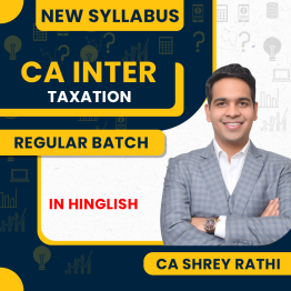 Shrey Rathi Taxation 