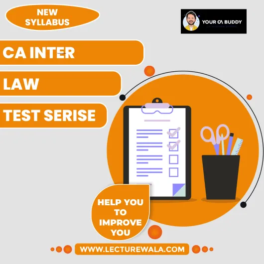 CA Inter Law Test Series By CA Shubham SInghal CA Inter Law Test Series By CA Shubham SInghal