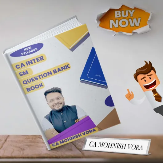 CA Monhish Vora SM Compiler Question Book For CA Inter : Study Material