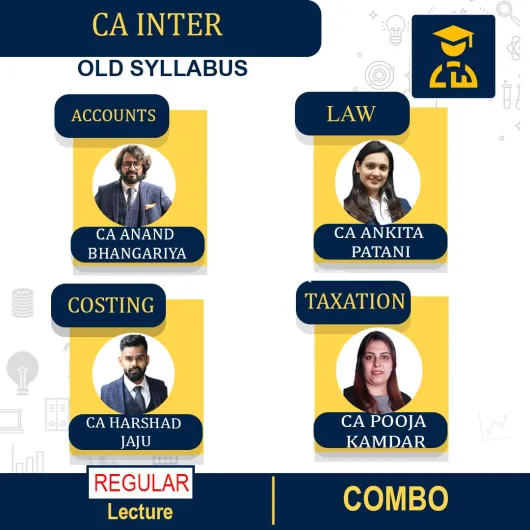 CA INTERMEDIATE COMBO GROUP 1 COMBO By SPC : GURUKUL/ FACE TO FACE.