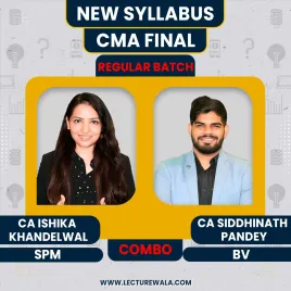 CA Ishika Khandelwal &amp; CA Siddhinath Pandey Strategic Performance Management &amp; Business Valuation Regular Batch For CMA Final 