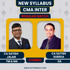 CA Satish Jalan Financial Management + Management Accounting And CA Satish Sureka Business Data Analytics (MA+FMBDA)Regular Classes For CMA Inter Online Classes