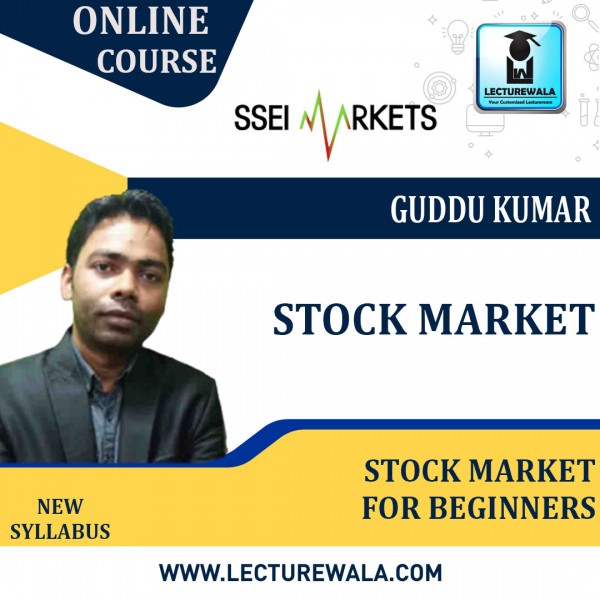 Stock Market For Beginners Course Live Batch : Video Lecture By Guddu Kumar Online Classes