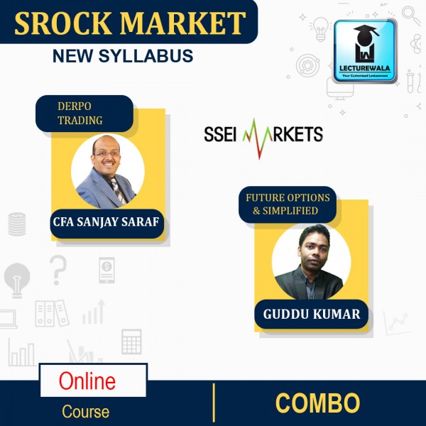 Stock Market Combo (Depro Trading + Futures & Options Simplified) Course Live Batch : By CFA Sanjay Saraf & Guddu Kumar