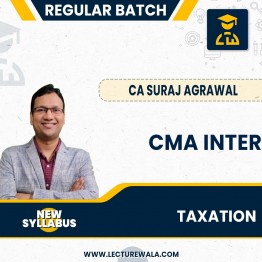 CMA INTER DT & IDT New Syllabus Regular Course (FINANCE ACT 2022) By CA Suraj Agrawal : online classes.