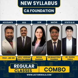 CA Foundation Live Batch Combo By Samriya Classes
