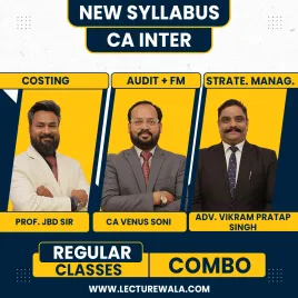 CA inter Group 2 Live &amp; Regular Batch Combo By Samriya Classes : Online Classes