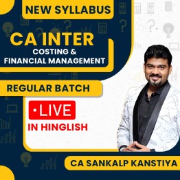 CA Sankalp Kanstiya CA Inter Costing & FM 