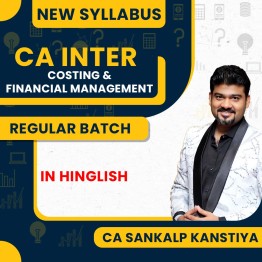 CA Sankalp Kanstiya CA Inter Costing & FM 